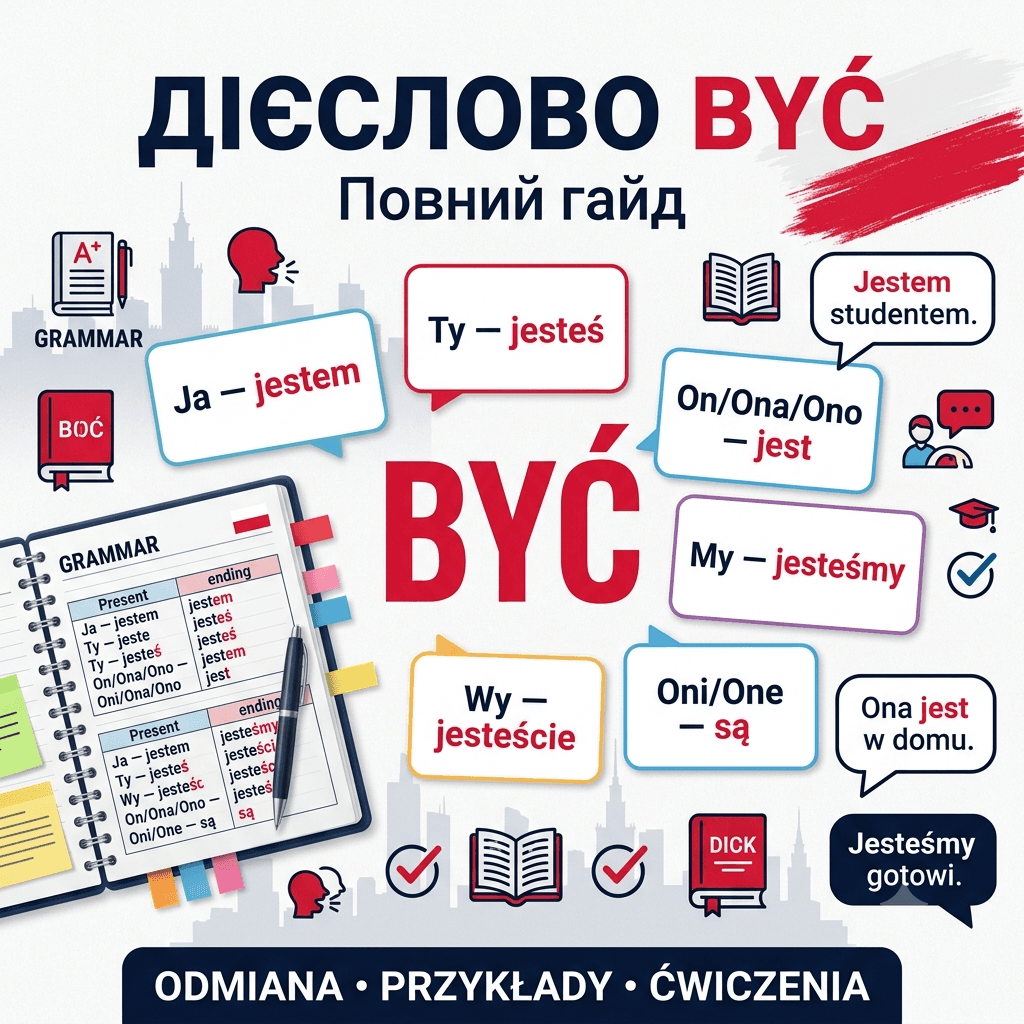 Дієслово być у польській мові: повний гайд